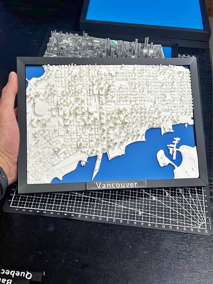 Vancouver 3D City Map