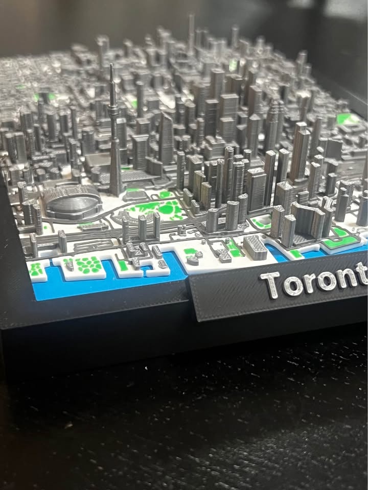 Toronto City Map – 3D Model with CN Tower - photo 4