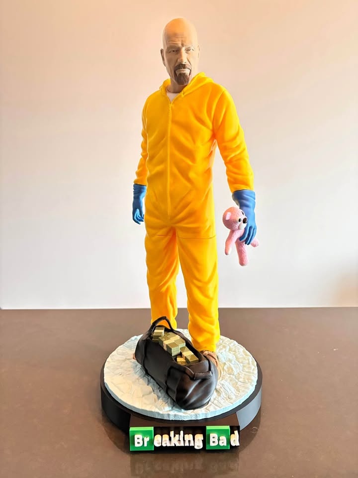 Walter White 42cm Statue: 3D Printed | High Detail PLA Model | D