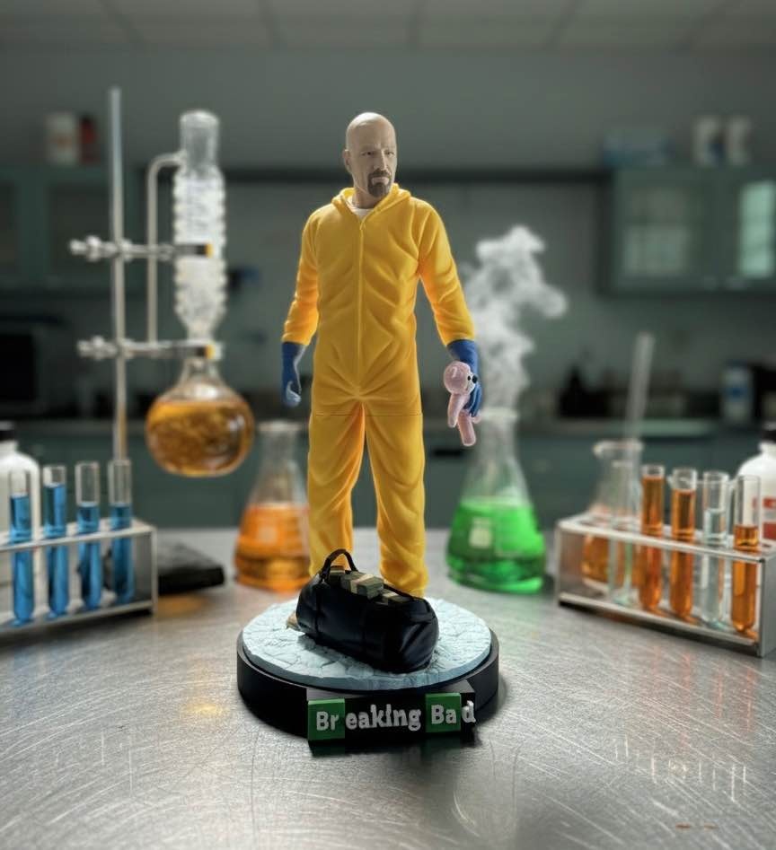 Walter White 42cm Statue: 3D Printed | High Detail PLA Model | D - photo 5