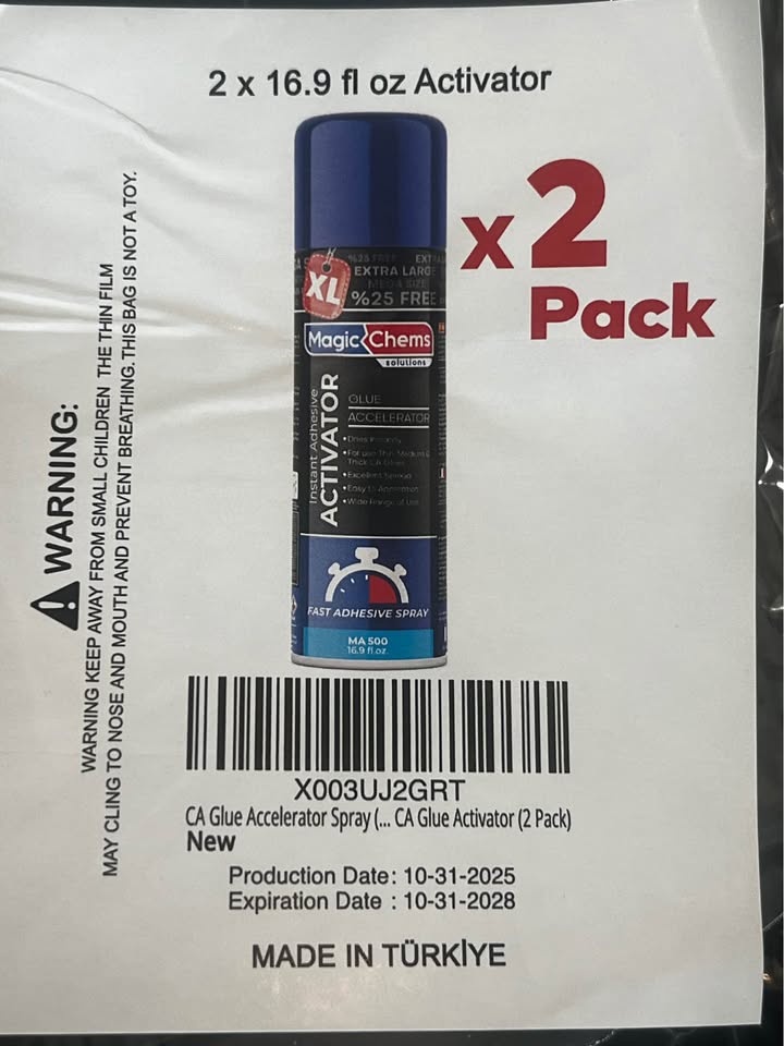 CA Glue Accelerator Spray – Magic Chems MA 500 (16.9 fl oz) – NE - photo 3