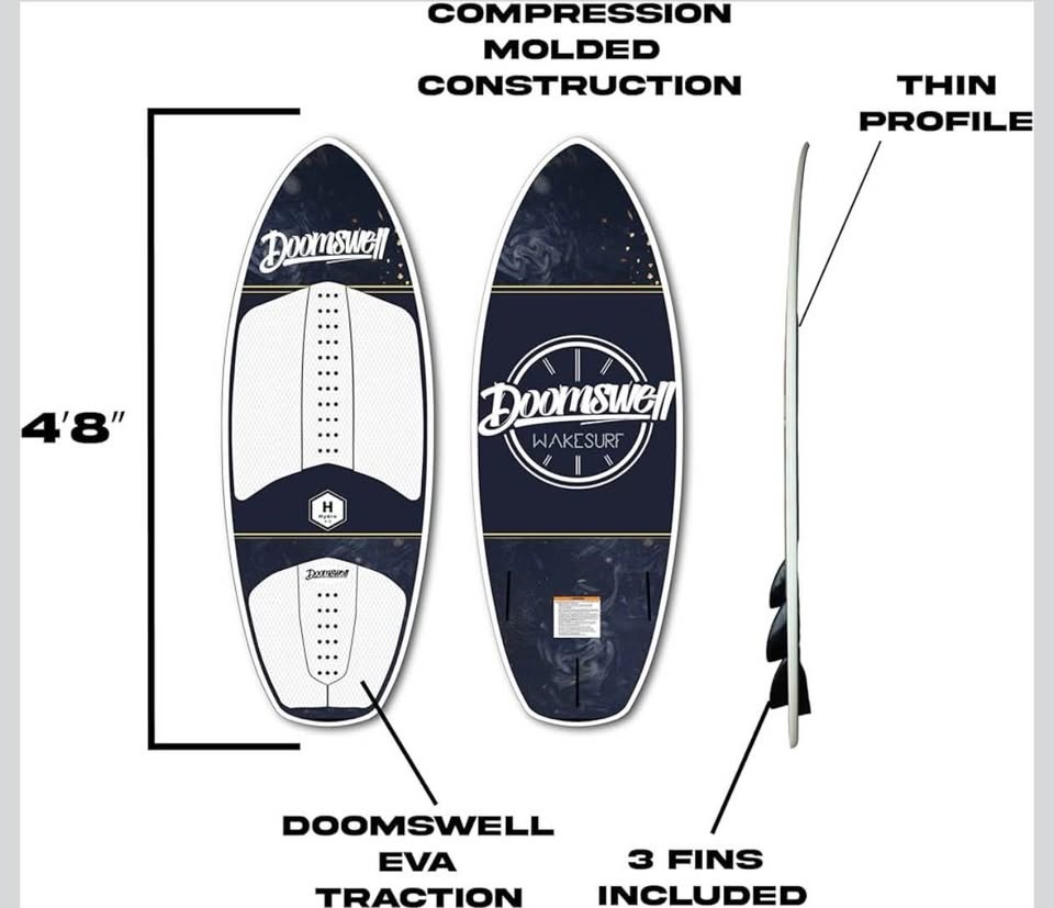 (New) Hydro 4'8" Wakesurf Board - photo 3