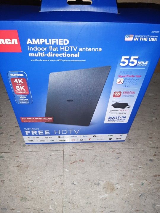 New SEALED AMPLIFIED FLAT HDTV ANTENNA - photo 3