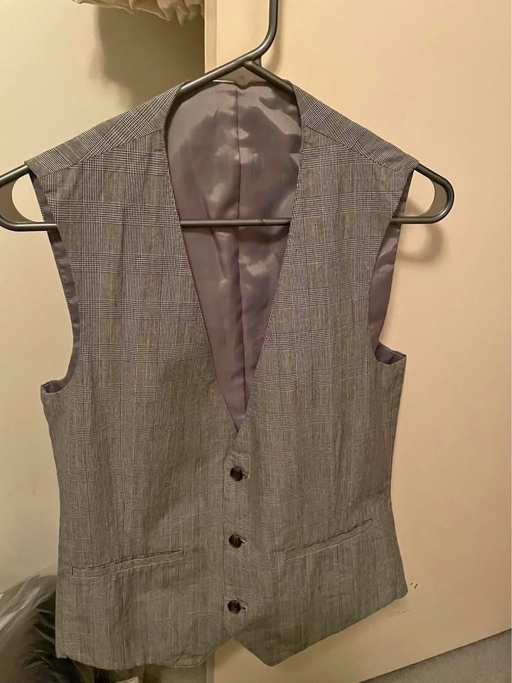 Men Dress Vest XS  🏆