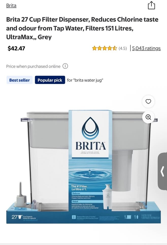 Brita Water Filter Dispenser - 27 Cup - photo 4