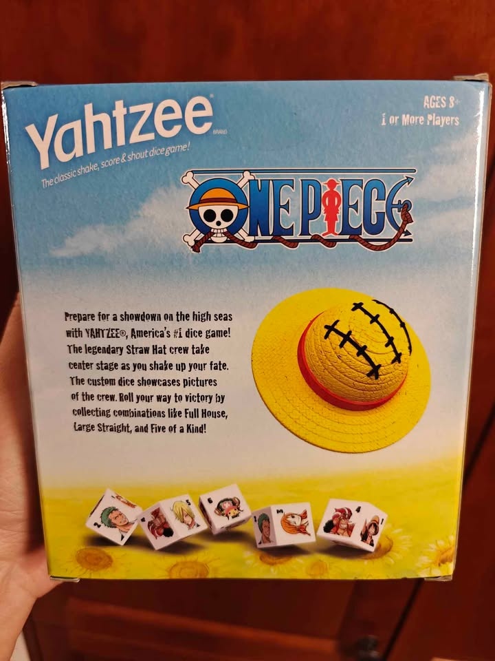 One Piece Yahtzee Dice Game – Official Licensed Brand New - photo 3