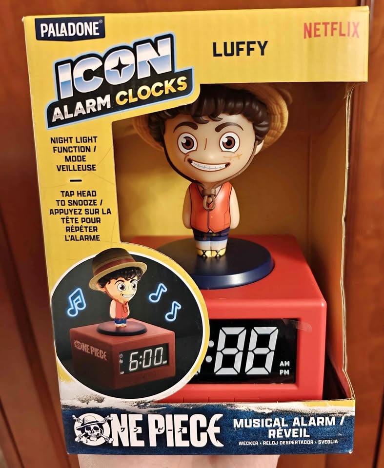 One Piece Luffy Alarm Clock – Official Brand New