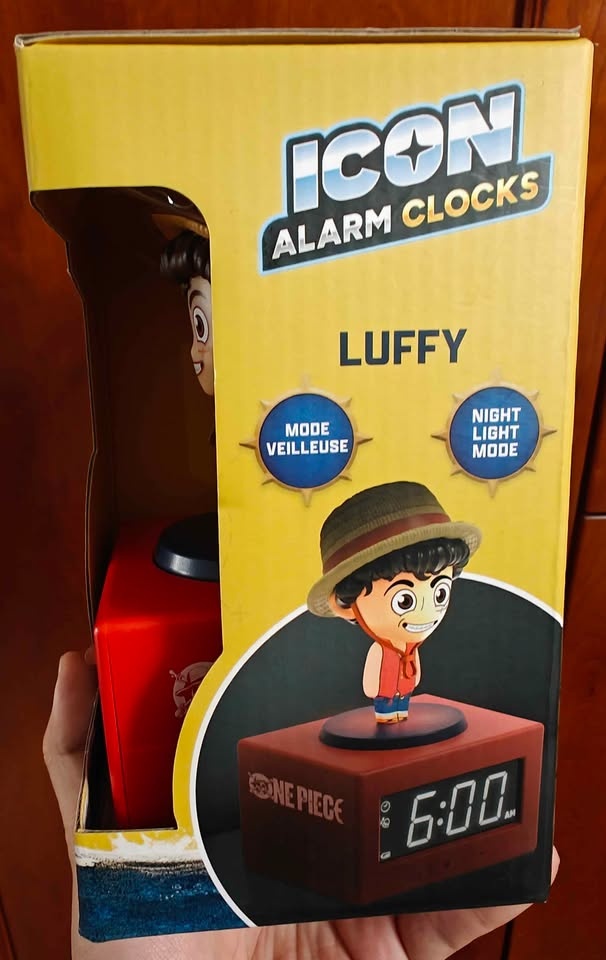 One Piece Luffy Alarm Clock – Official Brand New - photo 2
