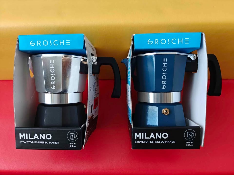 Brand New Grosche Milano Moka Pot – Stovetop Espresso Maker - photo 3