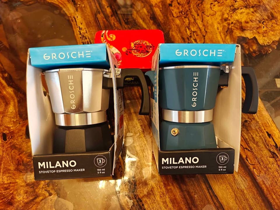 Brand New Grosche Milano Moka Pot – Stovetop Espresso Maker - photo 4