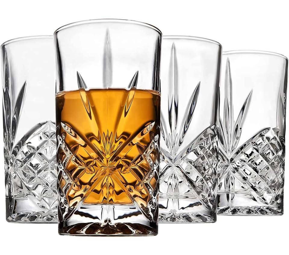 Brand new Dublin Collection crystal glass set. - photo 3