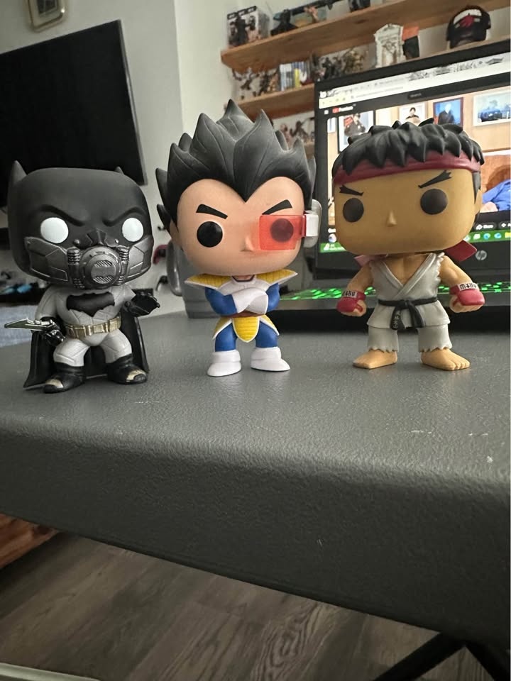 FUNKO POP - Vegeta , Ryu , Batman - photo 2