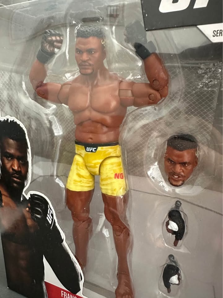 Rare UFC Figures: Ngannou & Masvidal (BMF Belt) - photo 2