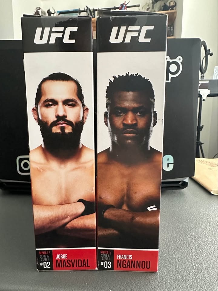 Rare UFC Figures: Ngannou & Masvidal (BMF Belt) - photo 5