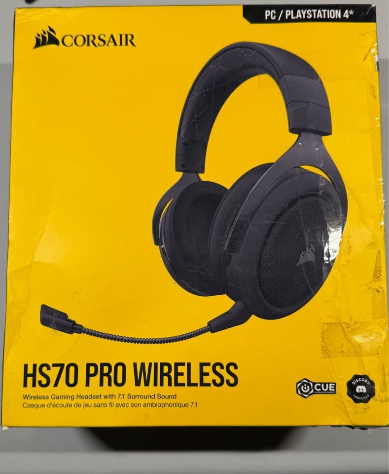 Corsair HS70 Pro wireless Headphones - photo 4