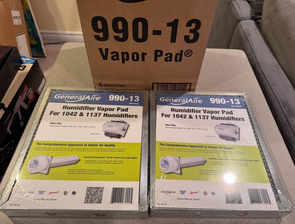 GeneralAire 990-13 Humidifiers Vapor Pad x 2 🏆 - photo 2