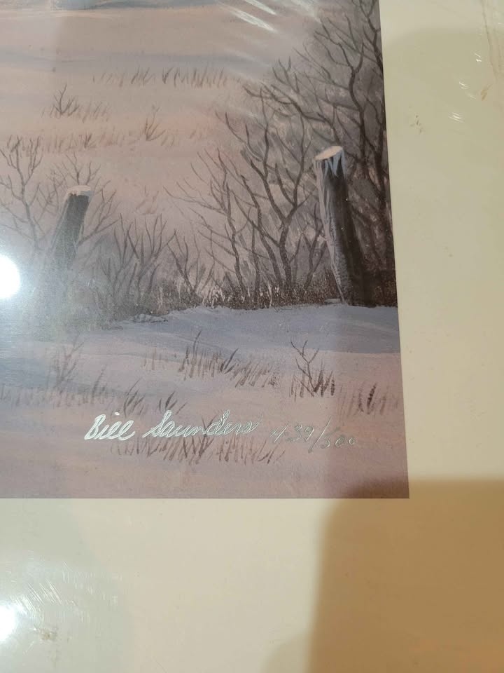 W. (Bill) Saunders Art: Bearing Gifts Print - photo 5