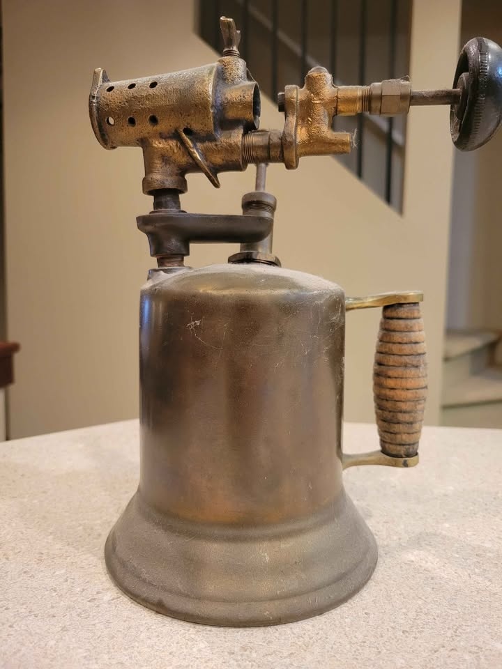 Vintage Brass Blow Torch - photo 2