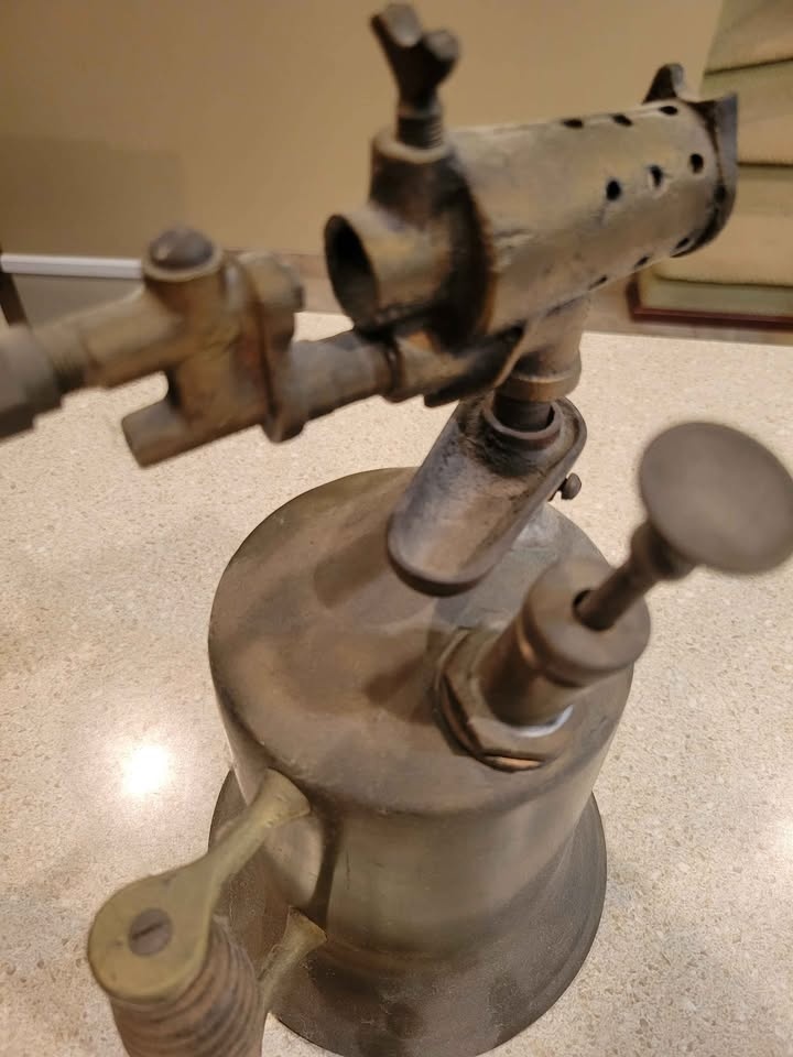 Vintage Brass Blow Torch - photo 4