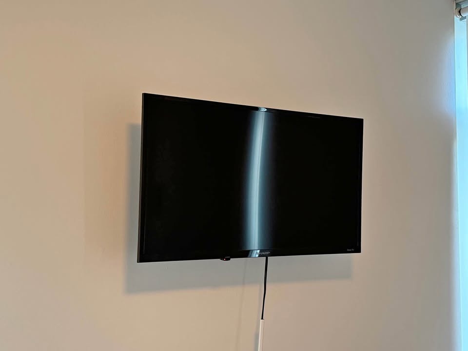 Sharp 30” Smart TV + Wall Mount – Good Condition
