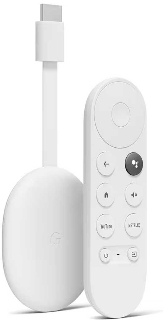 4K Chromecast with Google TV + Black Silicone Case