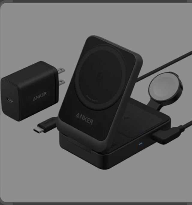 Anker Qi2 MagGo 3-in-1 15W Wireless Charger