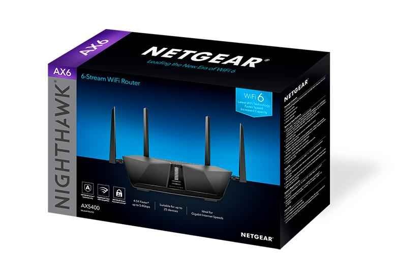 Netgear Nighthawk AX6 WiFi 6 Router