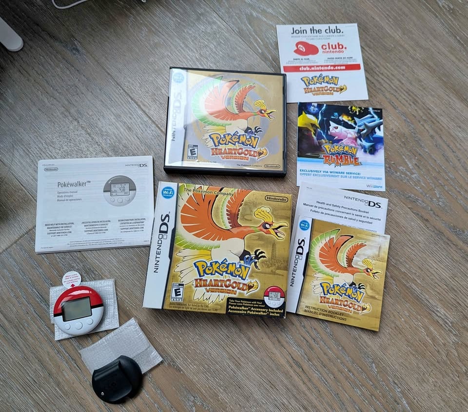Pokemon Heart Gold (new complete in box)