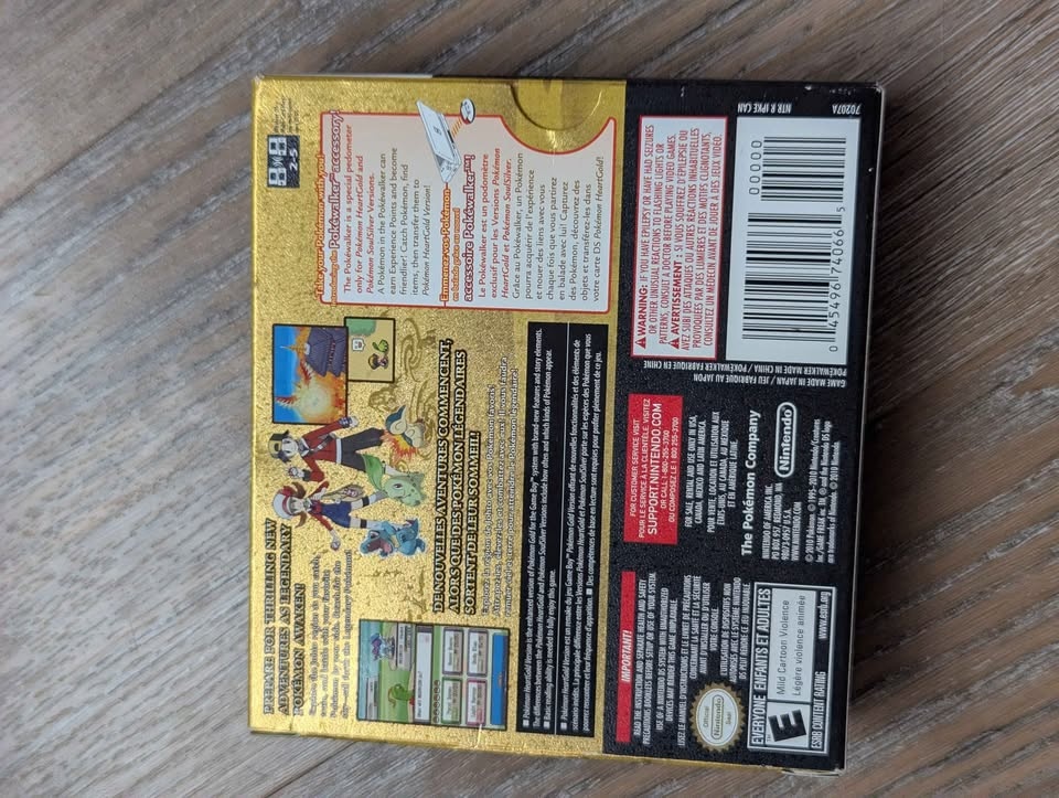 Pokemon Heart Gold (new complete in box) - photo 4