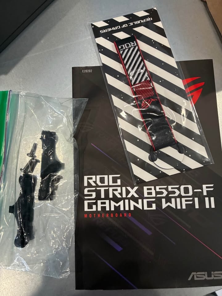Asus ROG B550-F Gaming WiFi II Mobo & Ryzen 7 5700G CPU Combo - photo 5