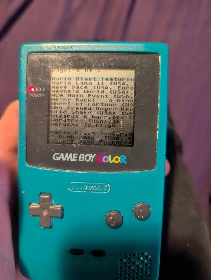 Every GameBoy Game
