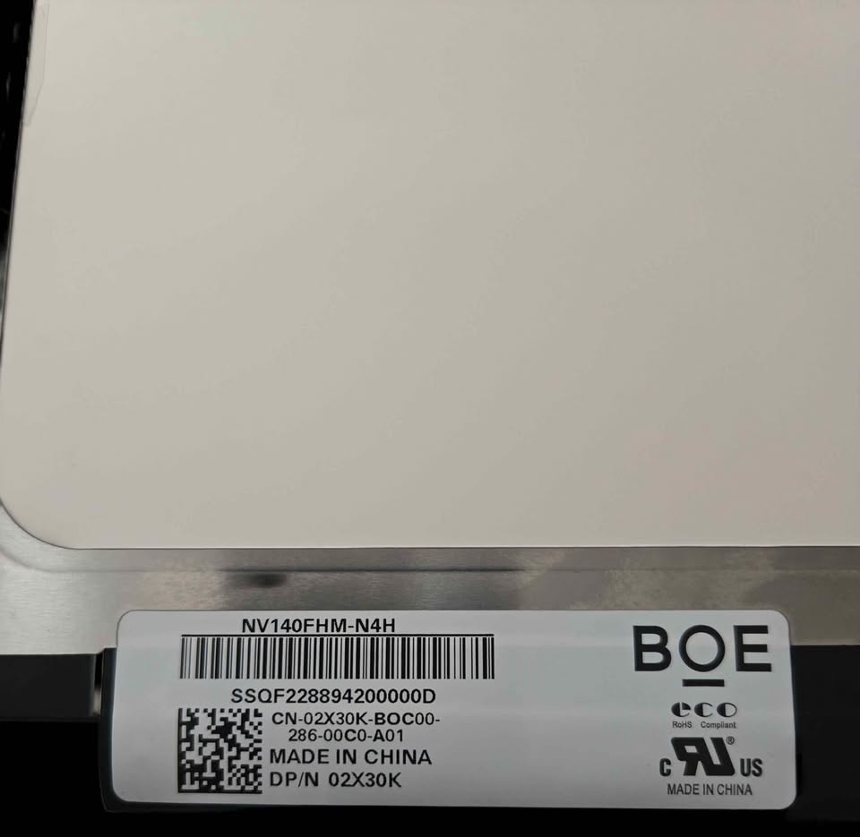 New BOE 14" FHD Laptop Screen NV140FHM-N4H - photo 3