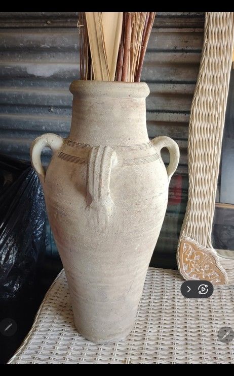 Terracotta Greek Weathered Urns Amphora Planter