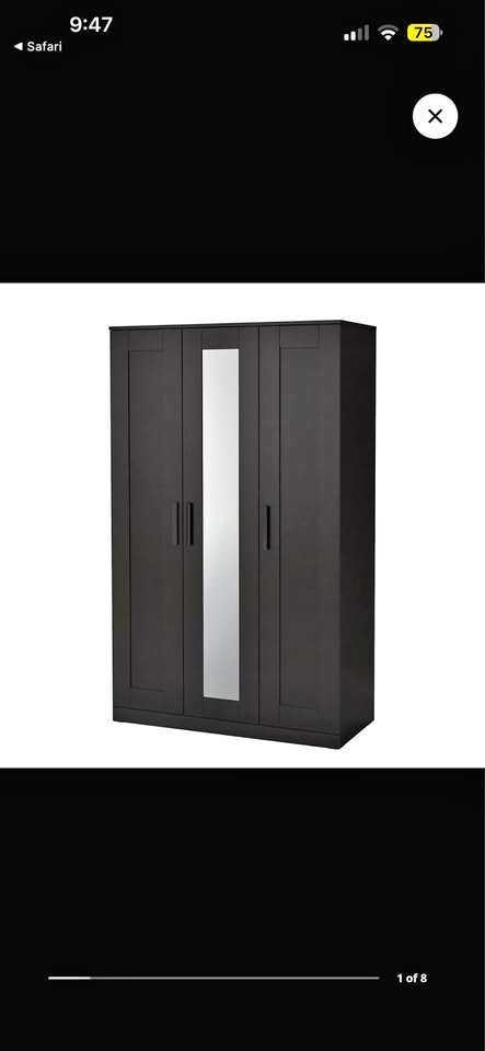 Ikea BRIMNES Closet Wardrobe