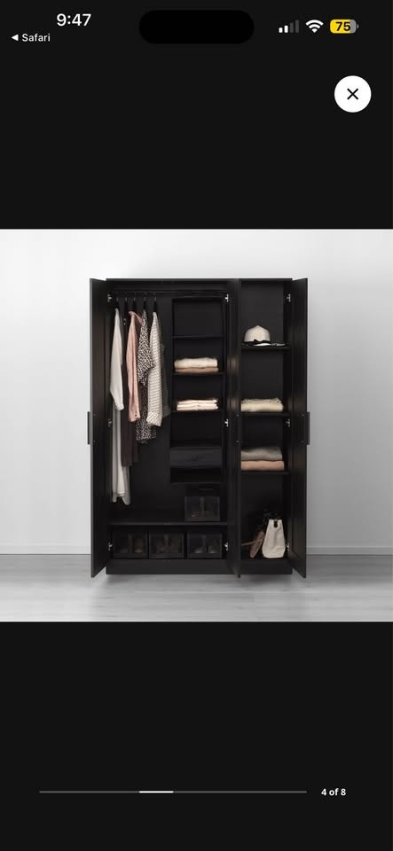 Ikea BRIMNES Closet Wardrobe - photo 2