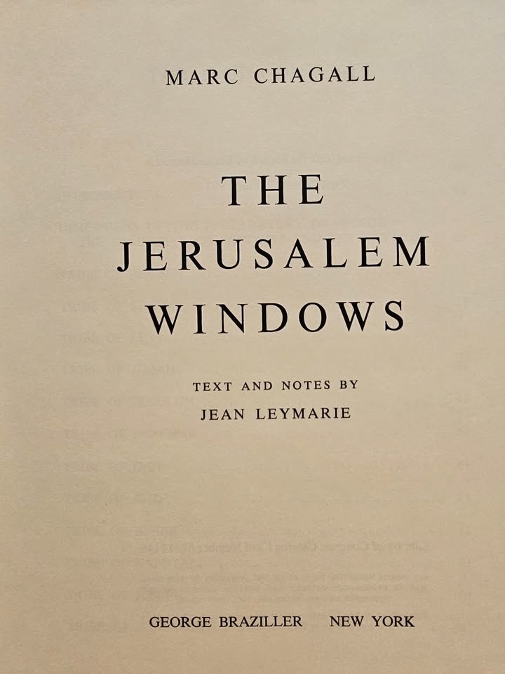 The Jerusalem Windows by Marc Chagall - photo 3