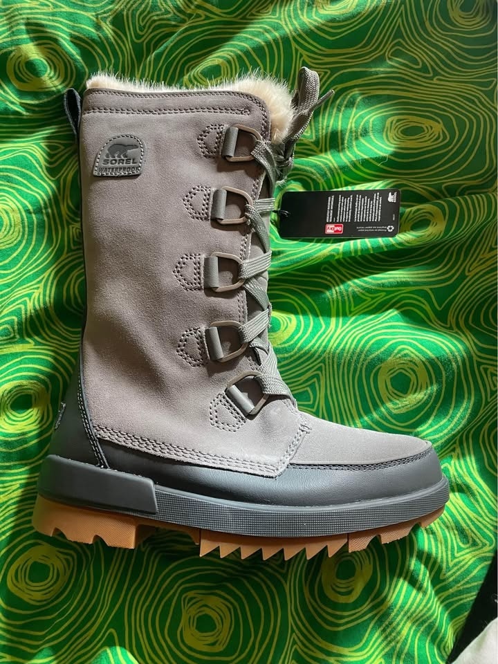 Brand new Tivoli Sorels size 8 in Quarry grey -tags on with box - photo 2