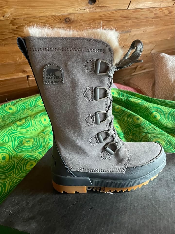 Brand new Tivoli Sorels size 8 in Quarry grey -tags on with box - photo 3