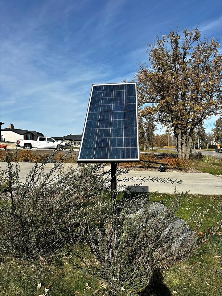 Commercial Solar LED Landscape Light System