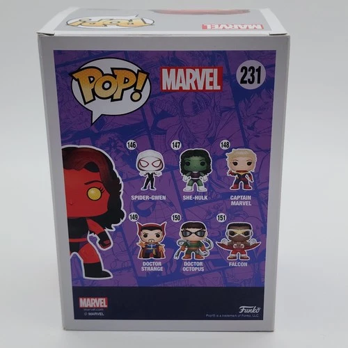 Funko Pop! Marvel Red She-Hulk #231 - 2017 Summer Convention Exc - photo 4