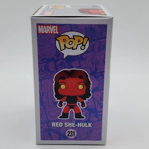 Funko Pop! Marvel Red She-Hulk #231 - 2017 Summer Convention Exc - photo 5