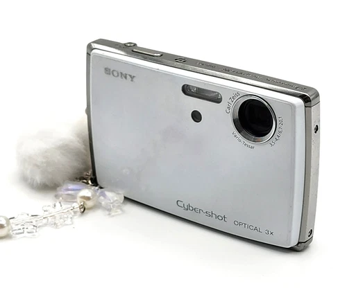 Sony Cyber-shot DSC-T33 5.1MP Digital Camera - White