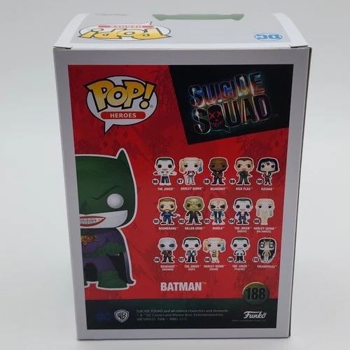 Funko Pop! Suicide Squad Batman #188 - 2017 Summer Convention Ex - photo 4