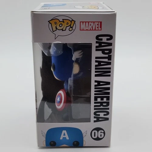 Funko Pop! Marvel Captain America #06 - 2017 Summer Convention E - photo 2