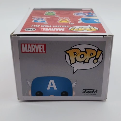 Funko Pop! Marvel Captain America #06 - 2017 Summer Convention E - photo 5