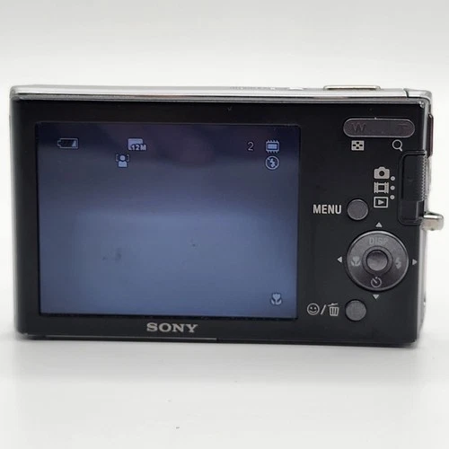 Sony Cyber-shot DSC-W190 12.1 MP Black Near Mint - photo 5