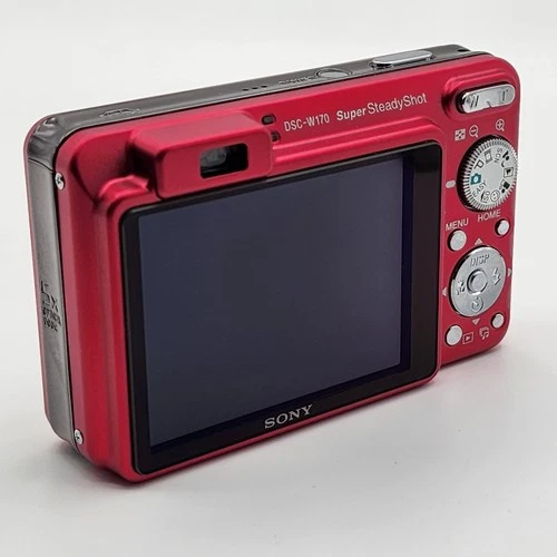 Sony Cyber-shot DSC-W170 10.1 MP Red Near Mint - photo 5