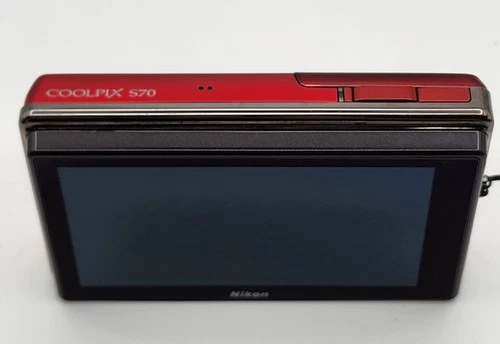 Nikon COOLPIX S70 12.1MP Red - photo 5