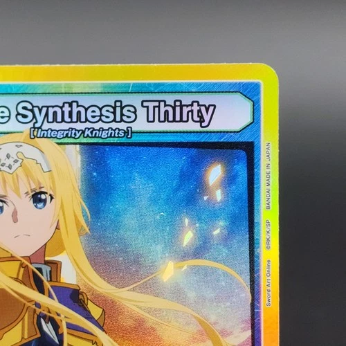 Alice Synthesis Thirty SAO-1-013 Super Rare SR Holofoil - photo 3
