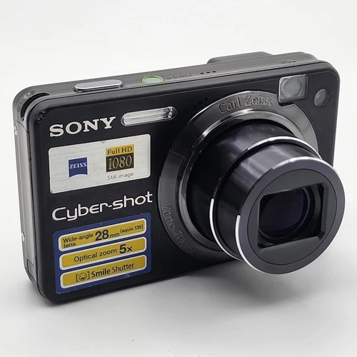 Sony Cyber-shot DSC-W170 10.1 MP Black Near Mint